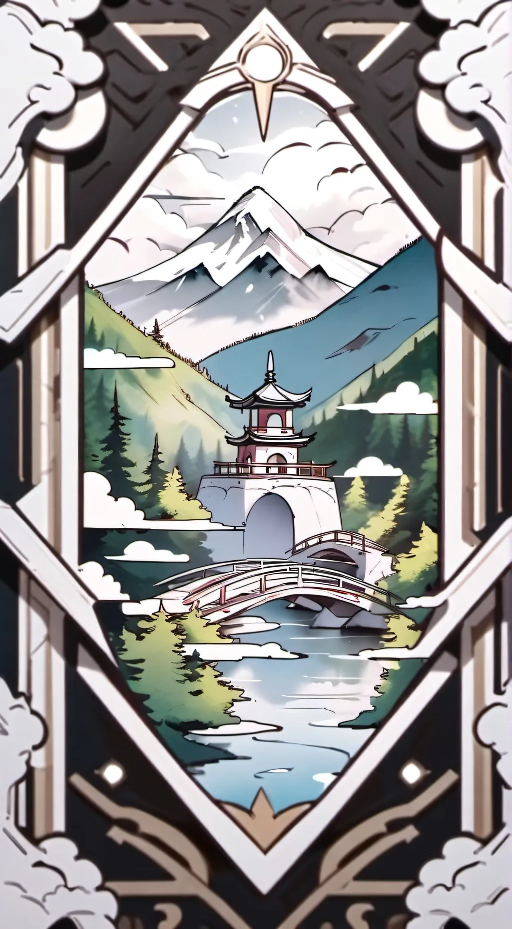 ai character: dandyxastroxsprout background