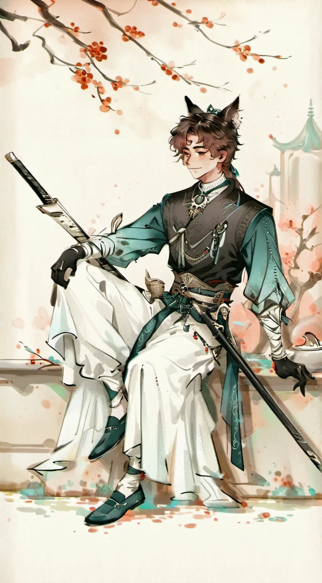 ai character: Marshall x Chase background