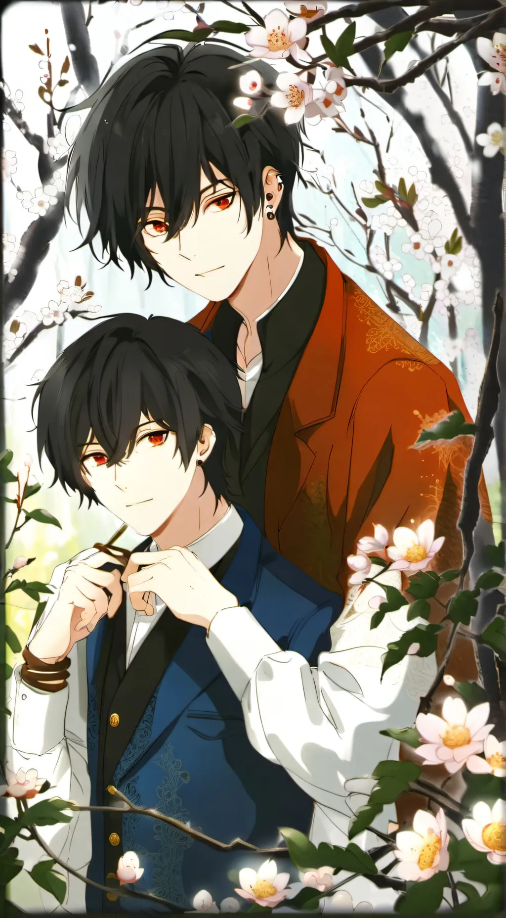 ai character: cheis y matias background