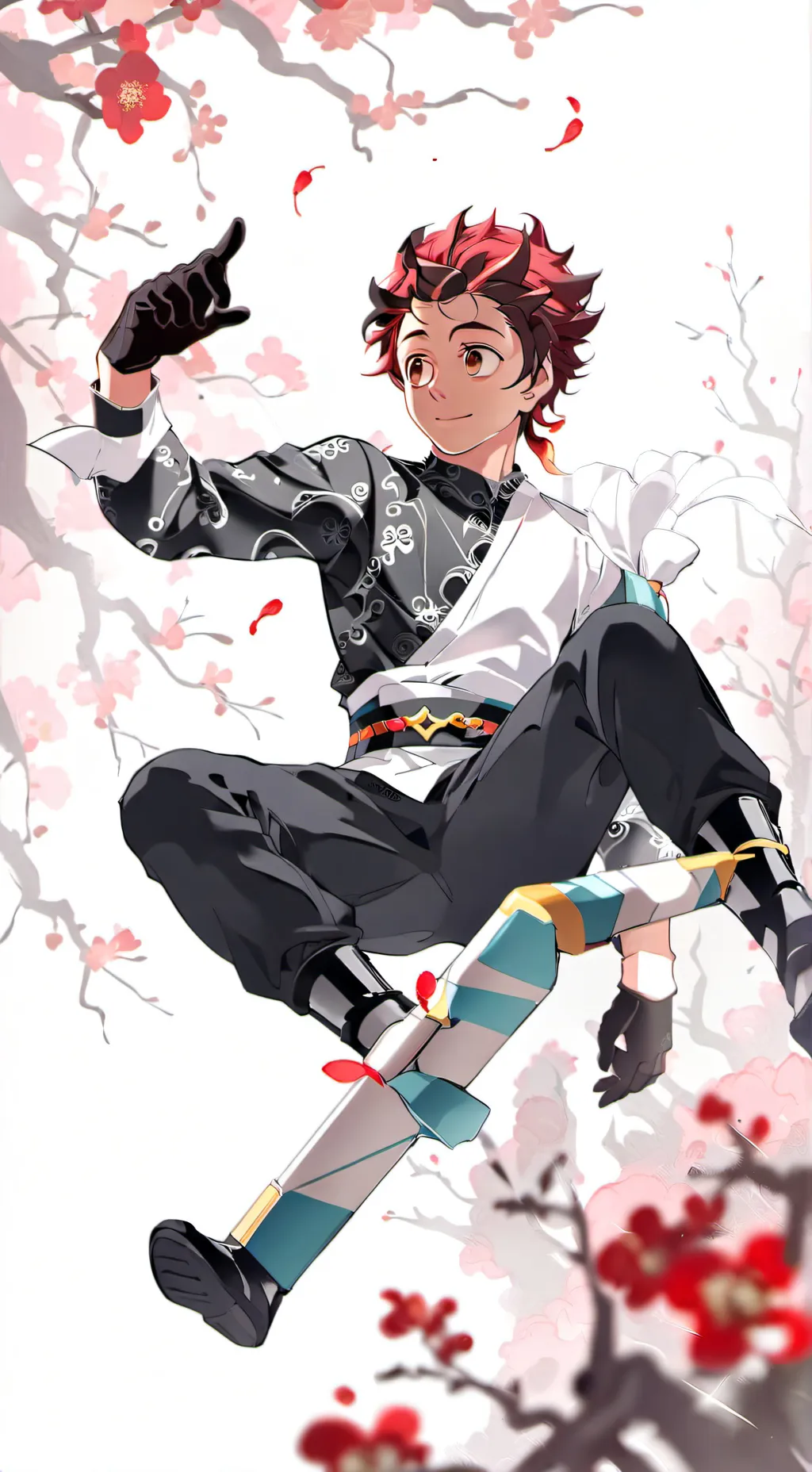 ai character: ✨Tanjiro✨ background