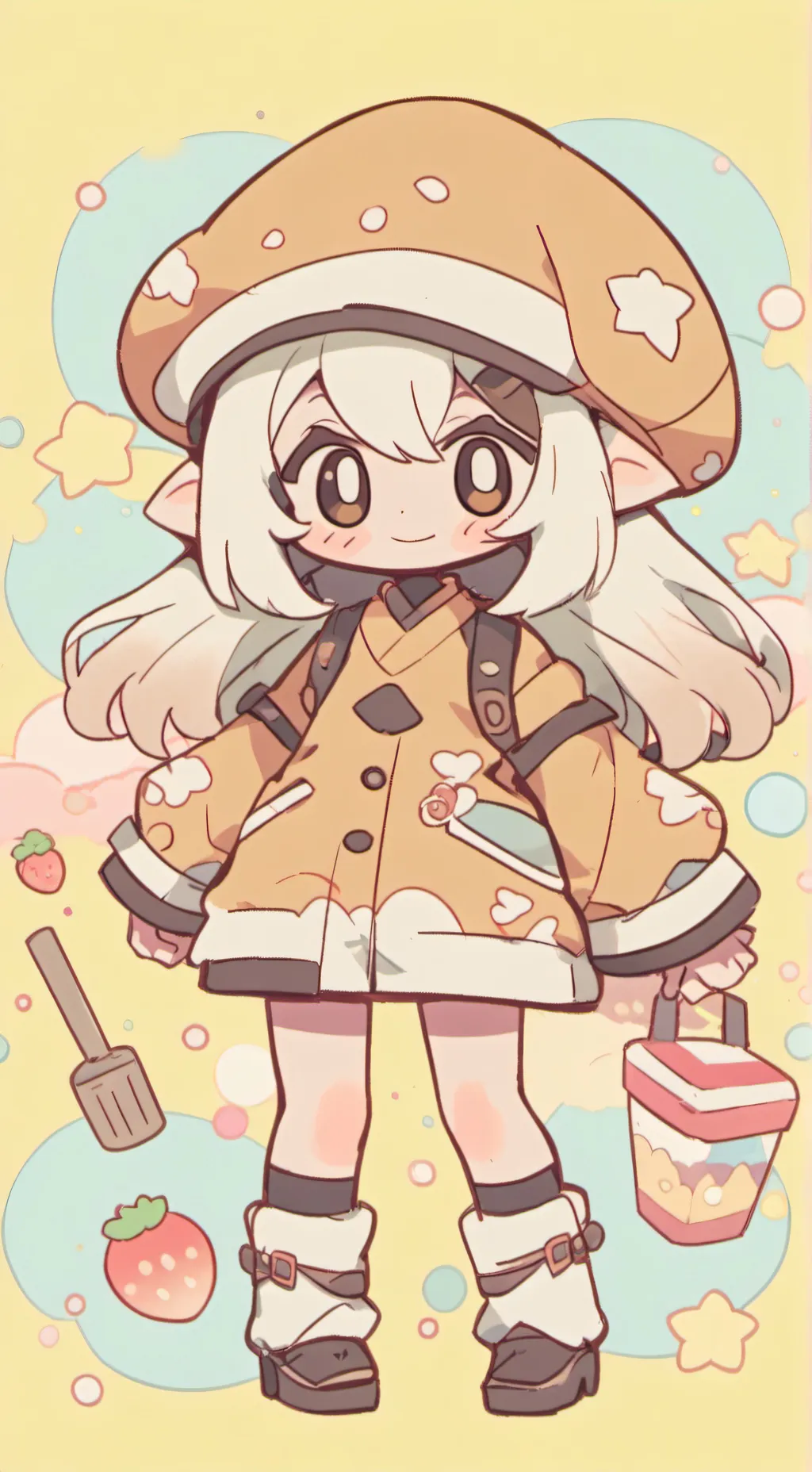 ai character: Shelly  background