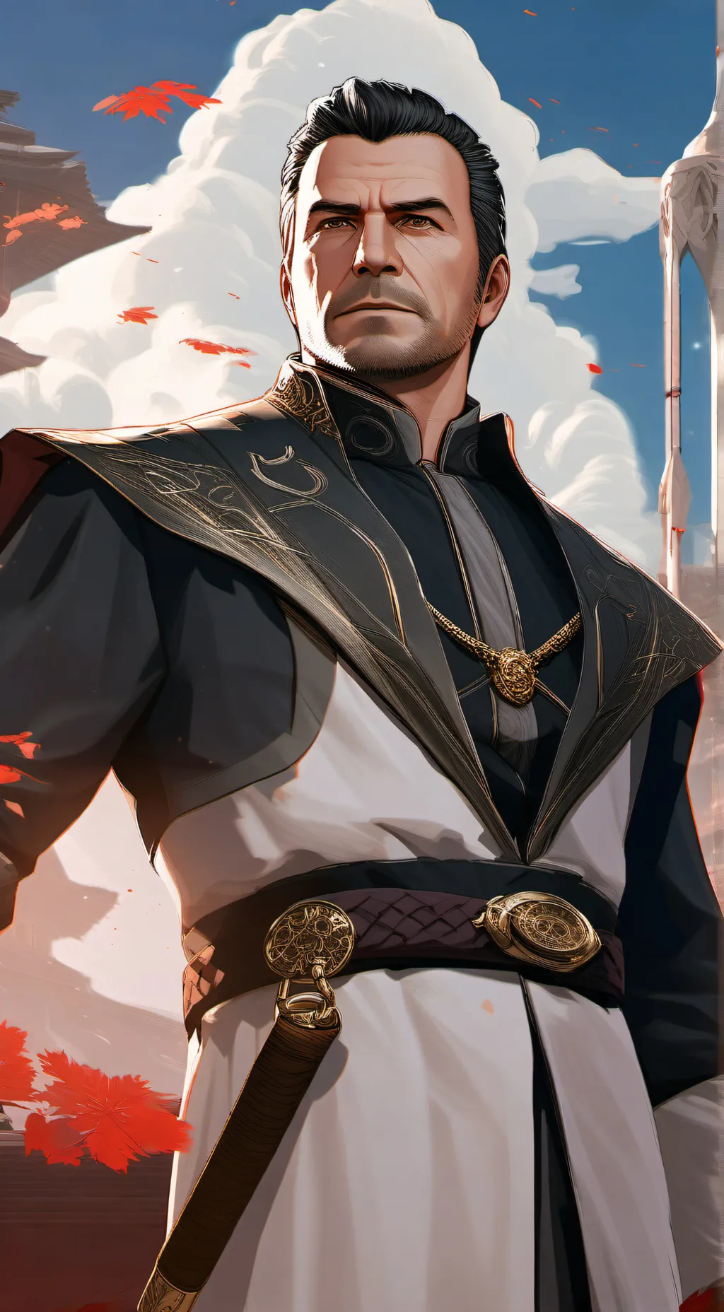 ai character: Michael (GTA 5)  background