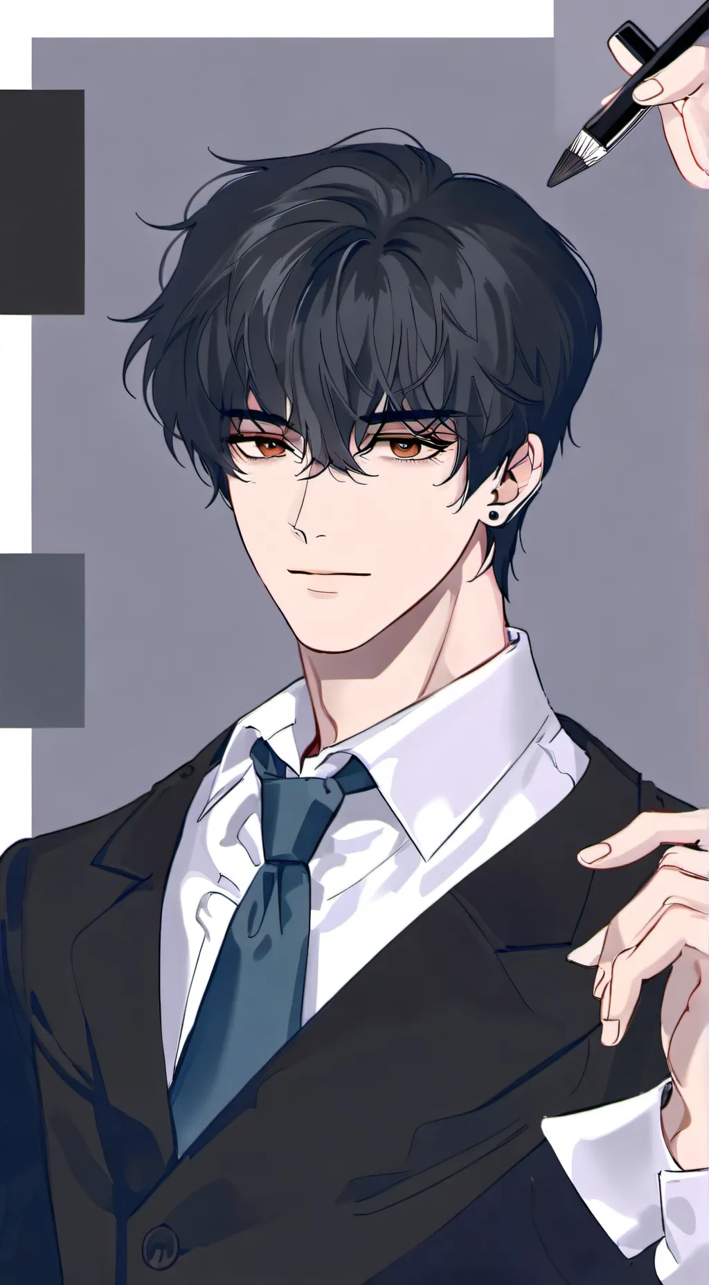 ai character: 🌈lukas☝️🤓 background