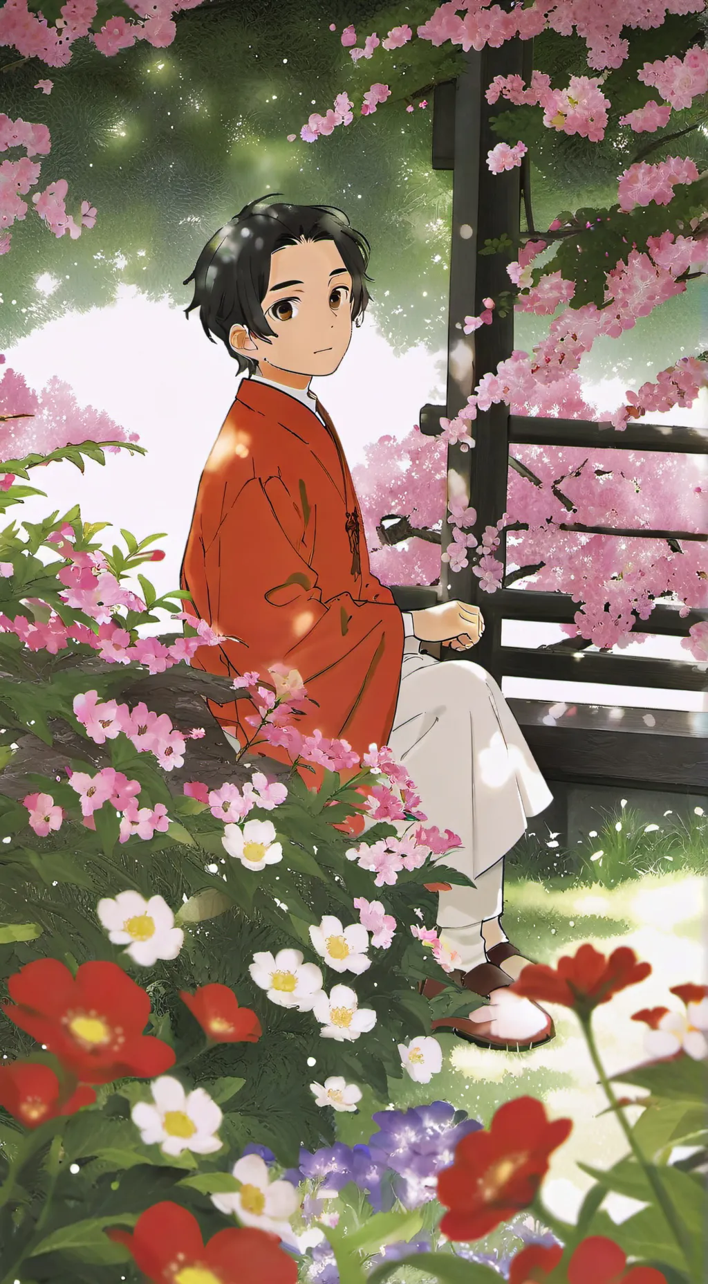 ai character: daddy background