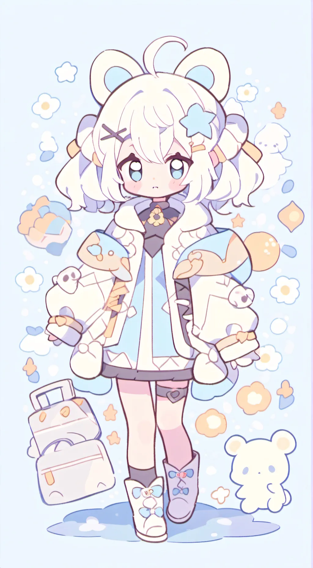 ai character: WENDA background