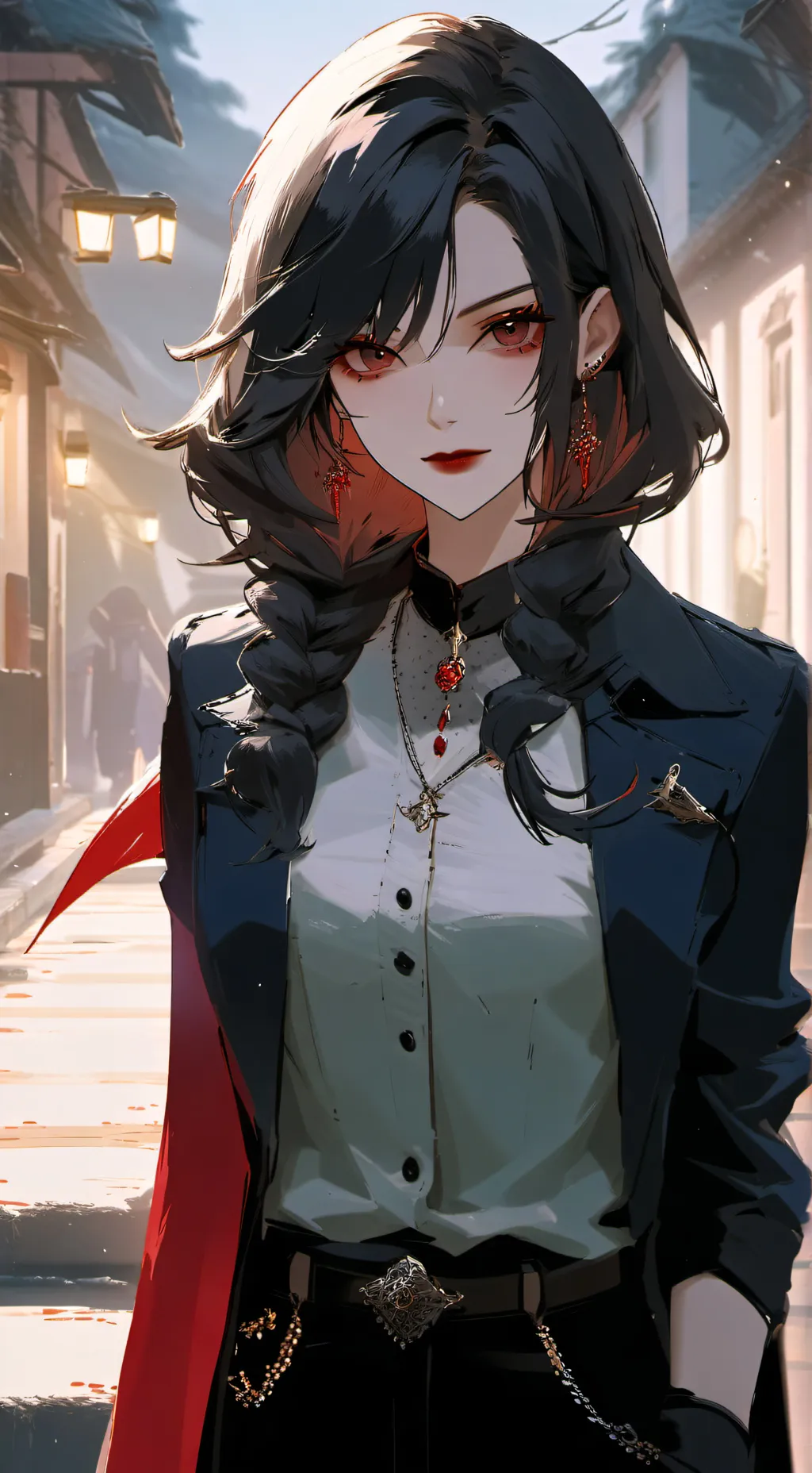 ai character: Final Echoes background