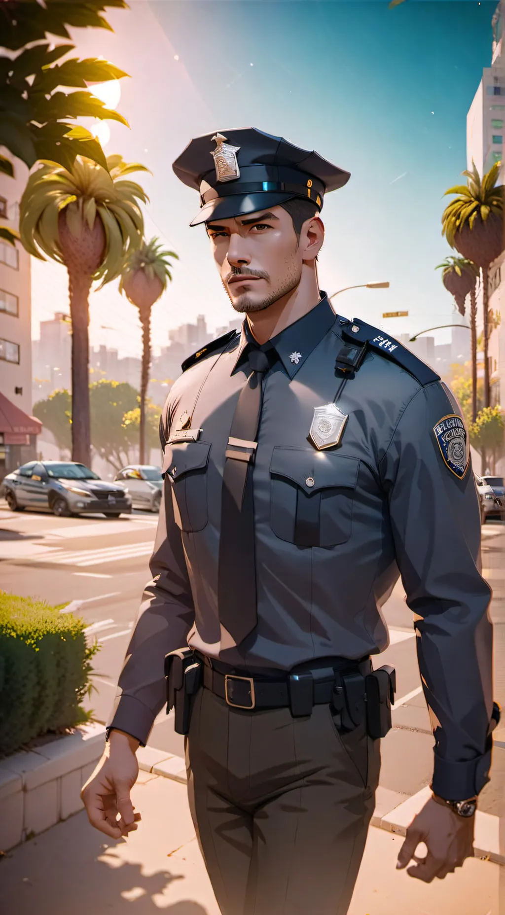 ai character: John  background