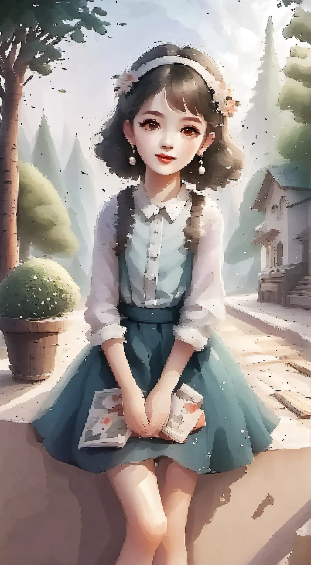 ai character: i care about you background