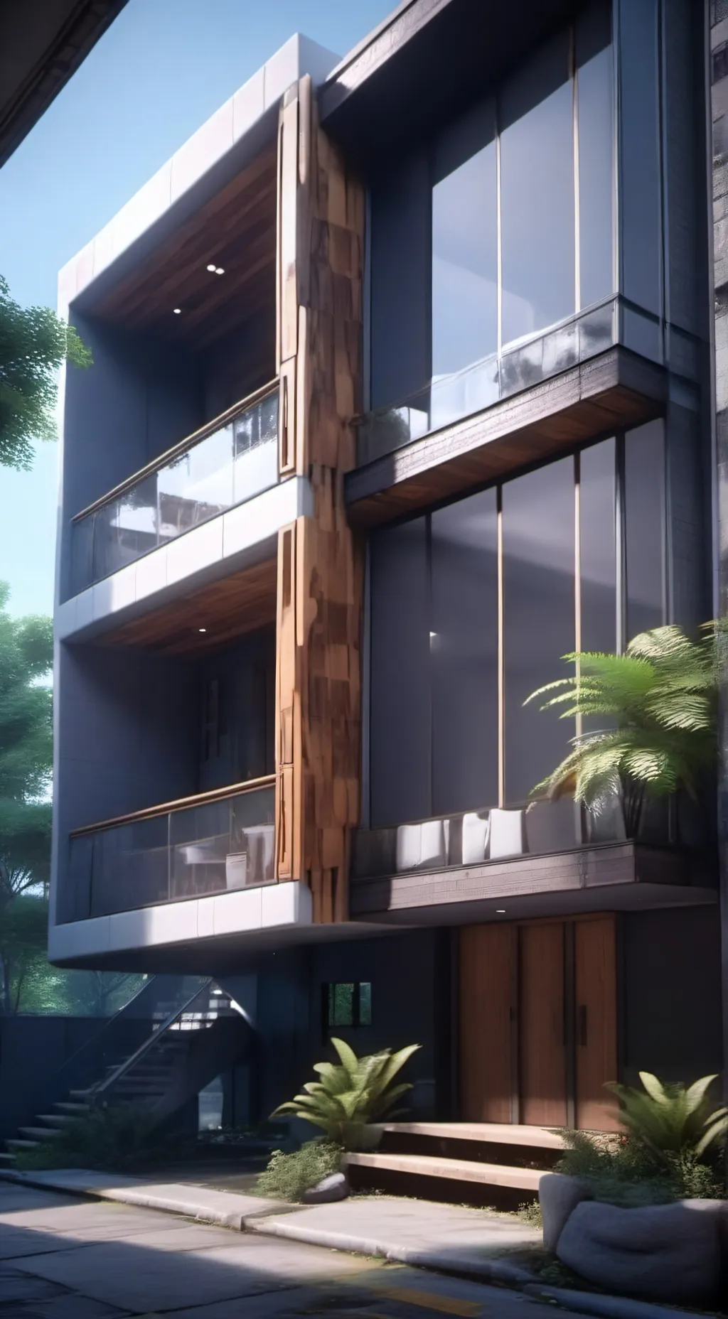 ai character: lab999 background