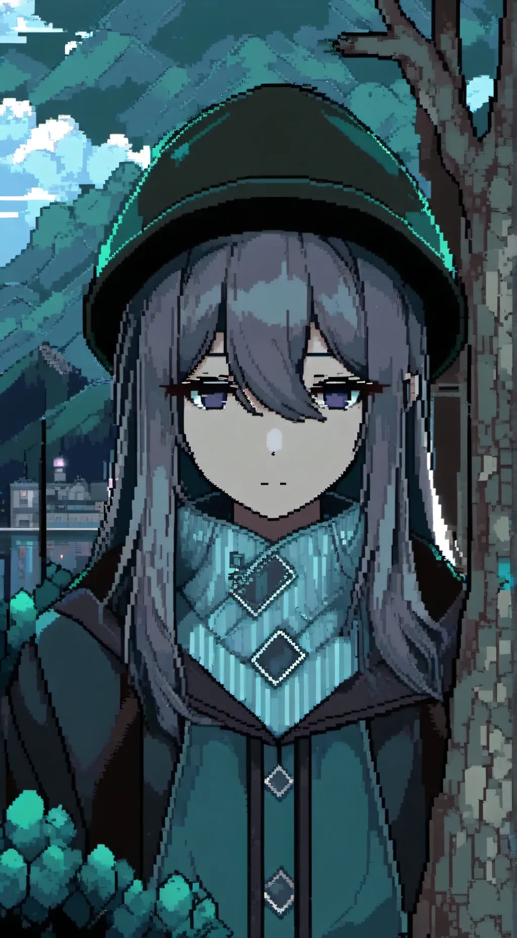 ai character: mile background