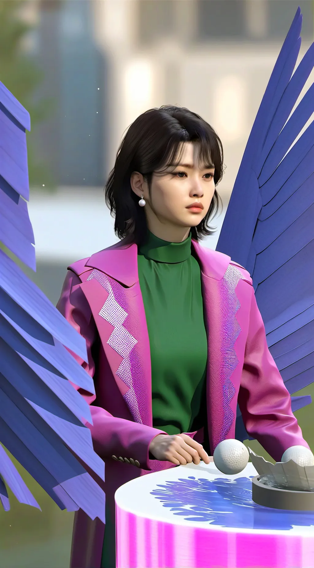 ai character: Се бек background