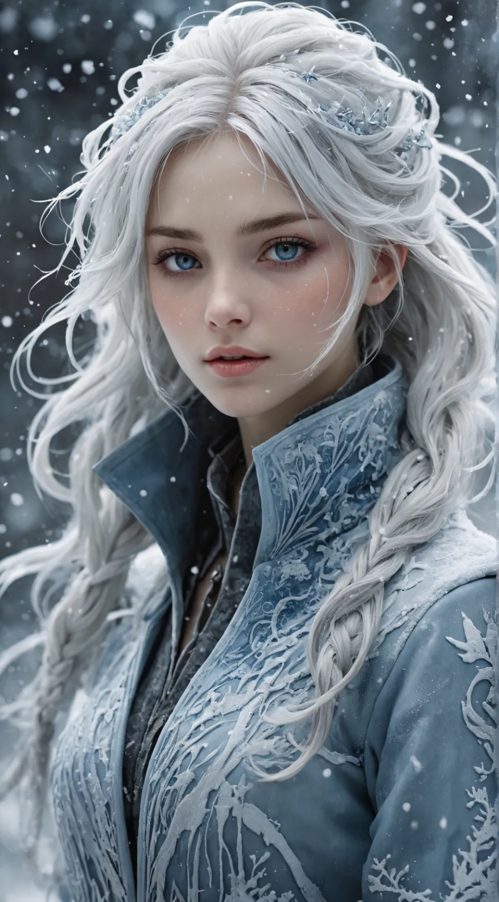 ai character: Aurora background