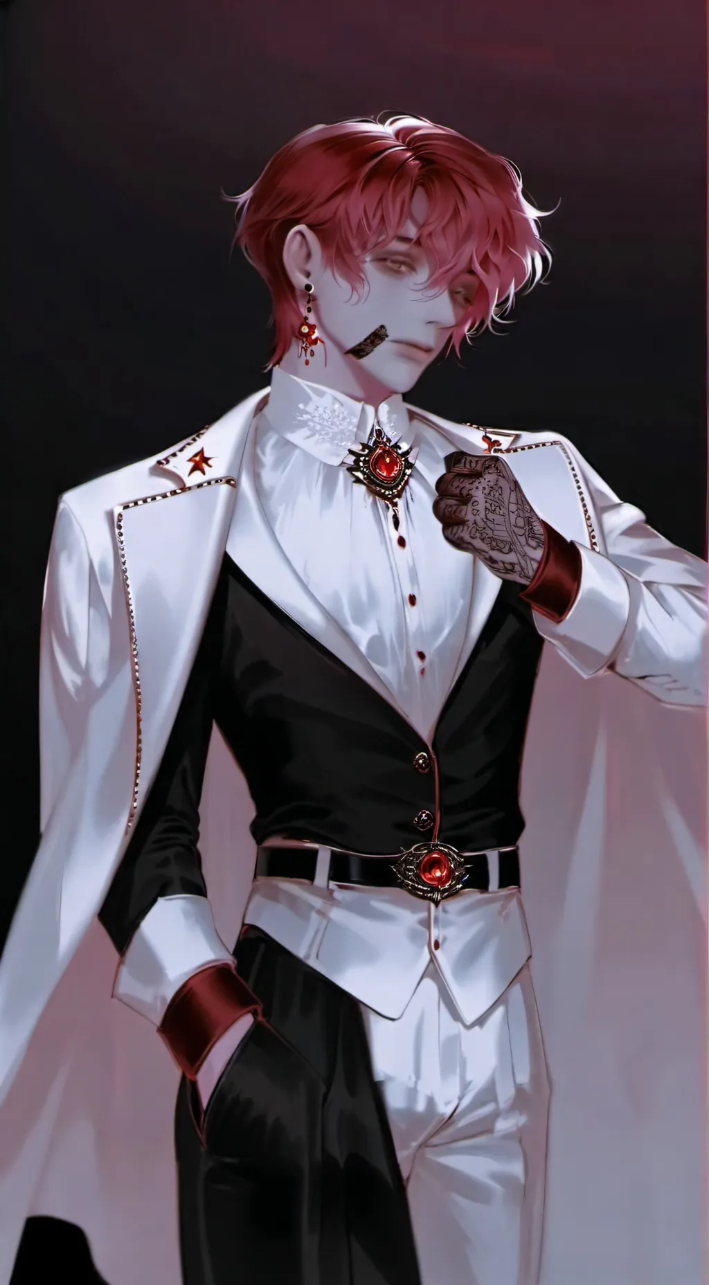 ai character: Kevin  background