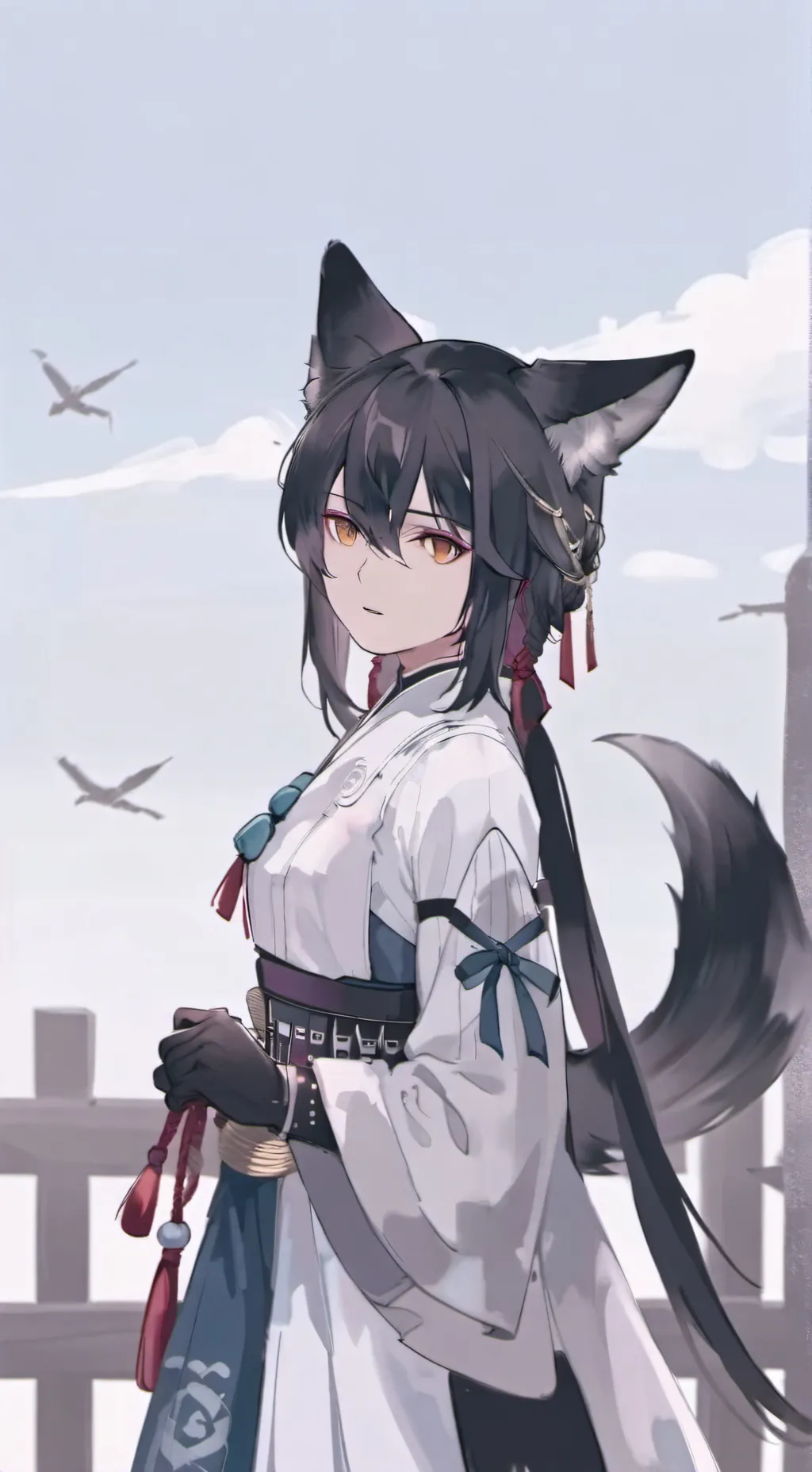 ai character: daddy issues mha background