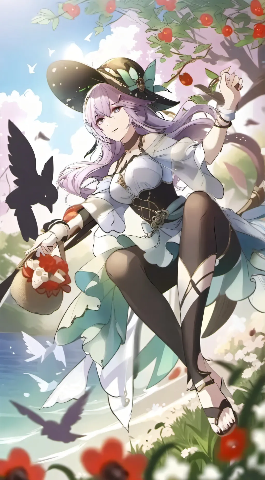 ai character: titan gata background