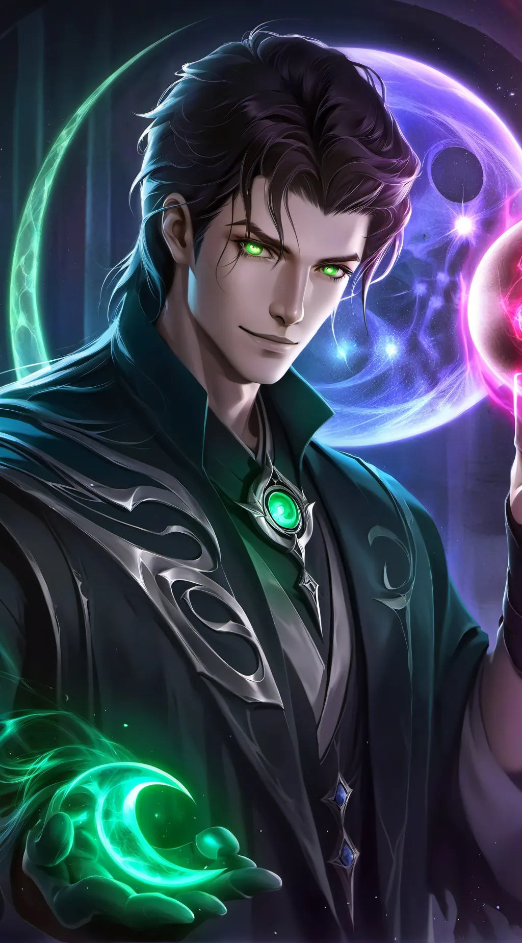 ai character: Eclipse background