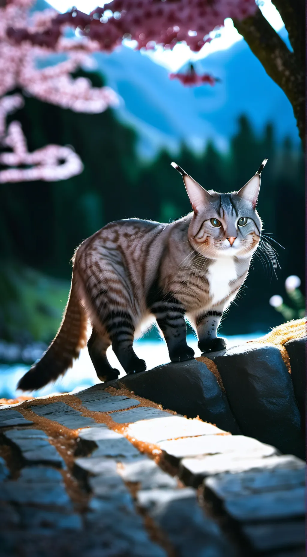 ai character: gato rata background