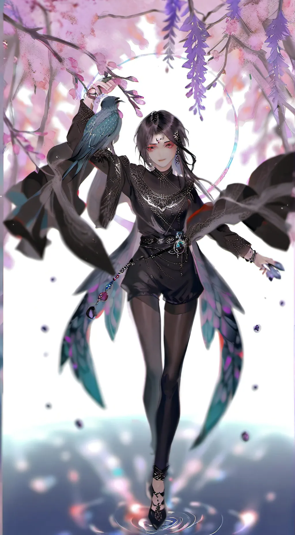 ai character: kny war background