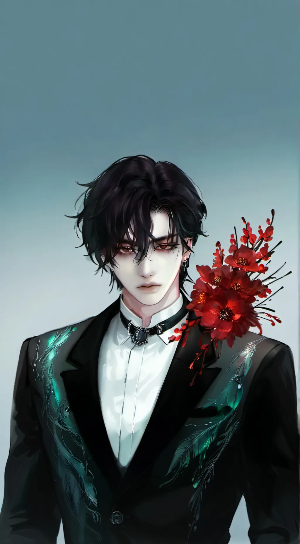 ai character: 👊🏻Никлоу💥 background