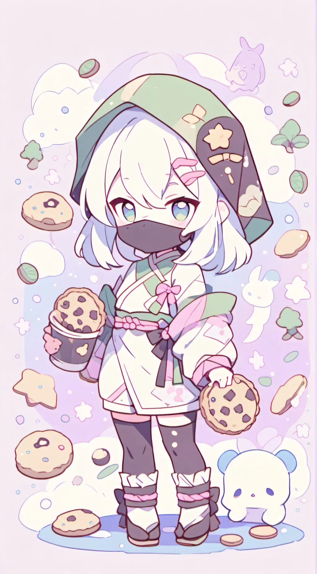 ai character: Ninjago CRK background