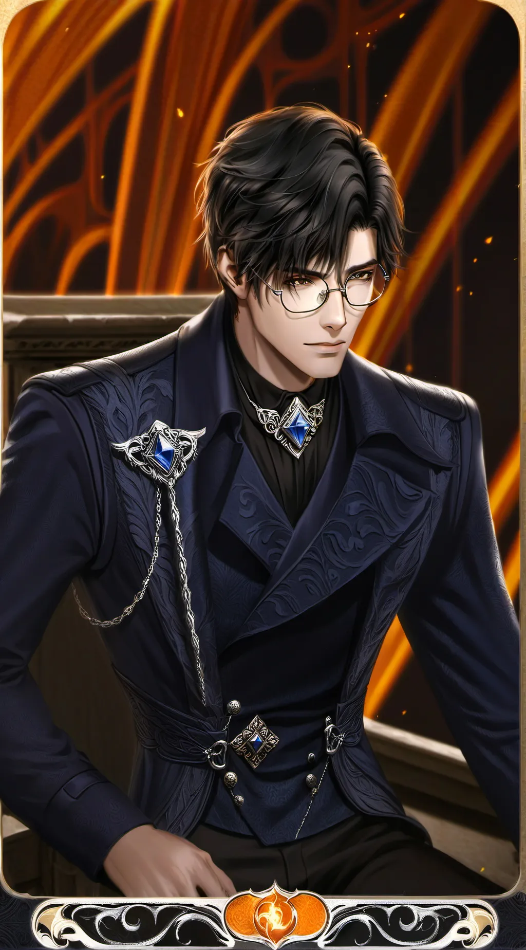 ai character: My Father background