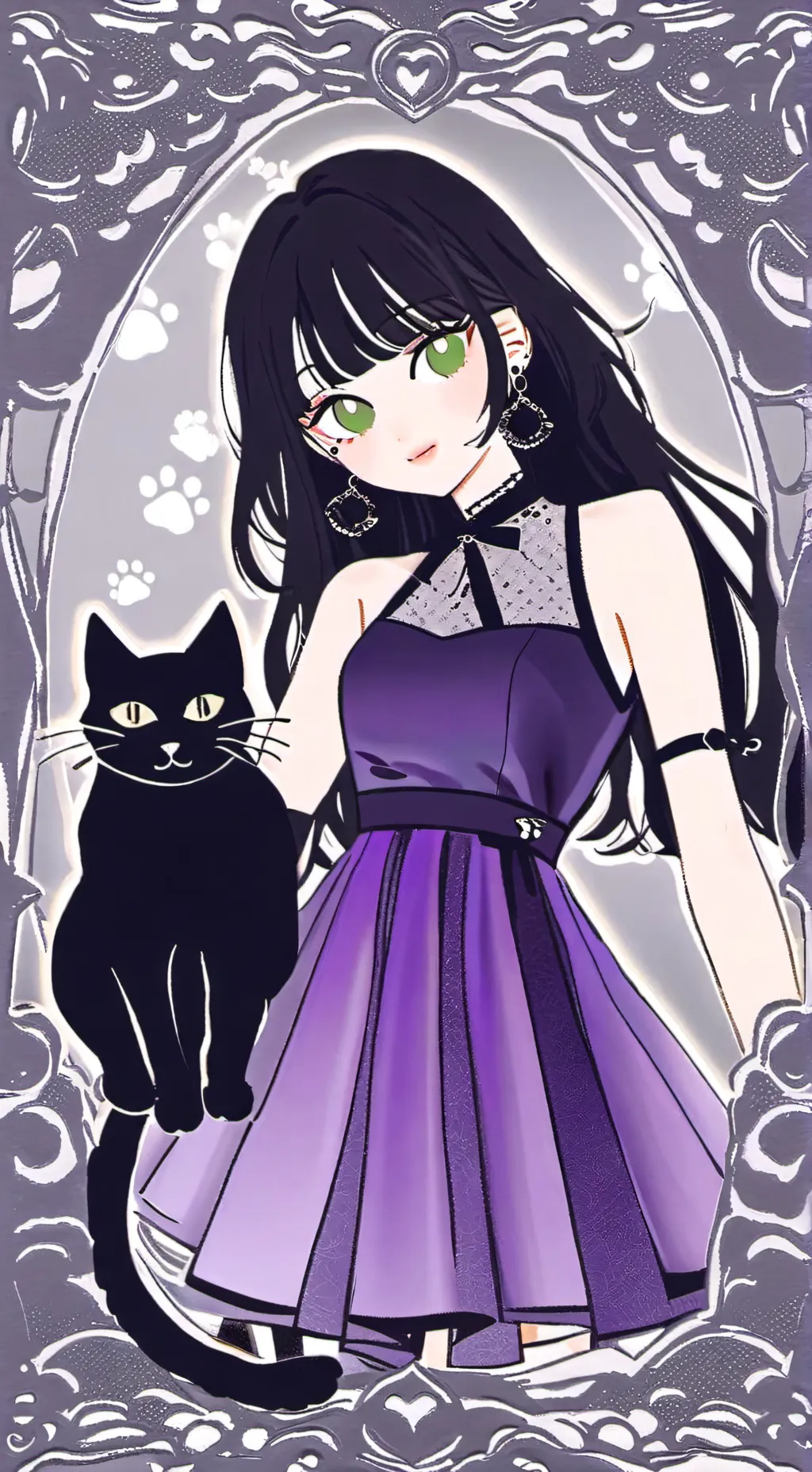 ai character: ❣𝓂𝒾𝓎𝓊𝓀𝒾❣ background