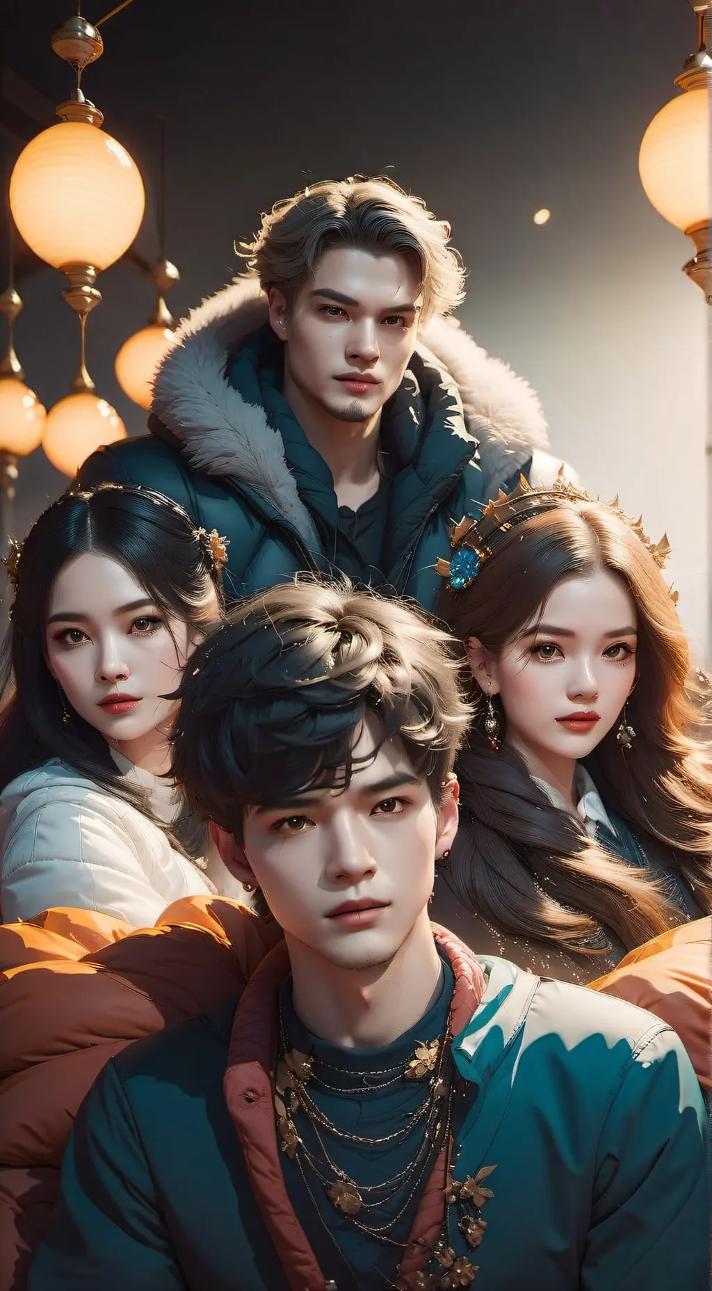 ai character: sleepover 2 background