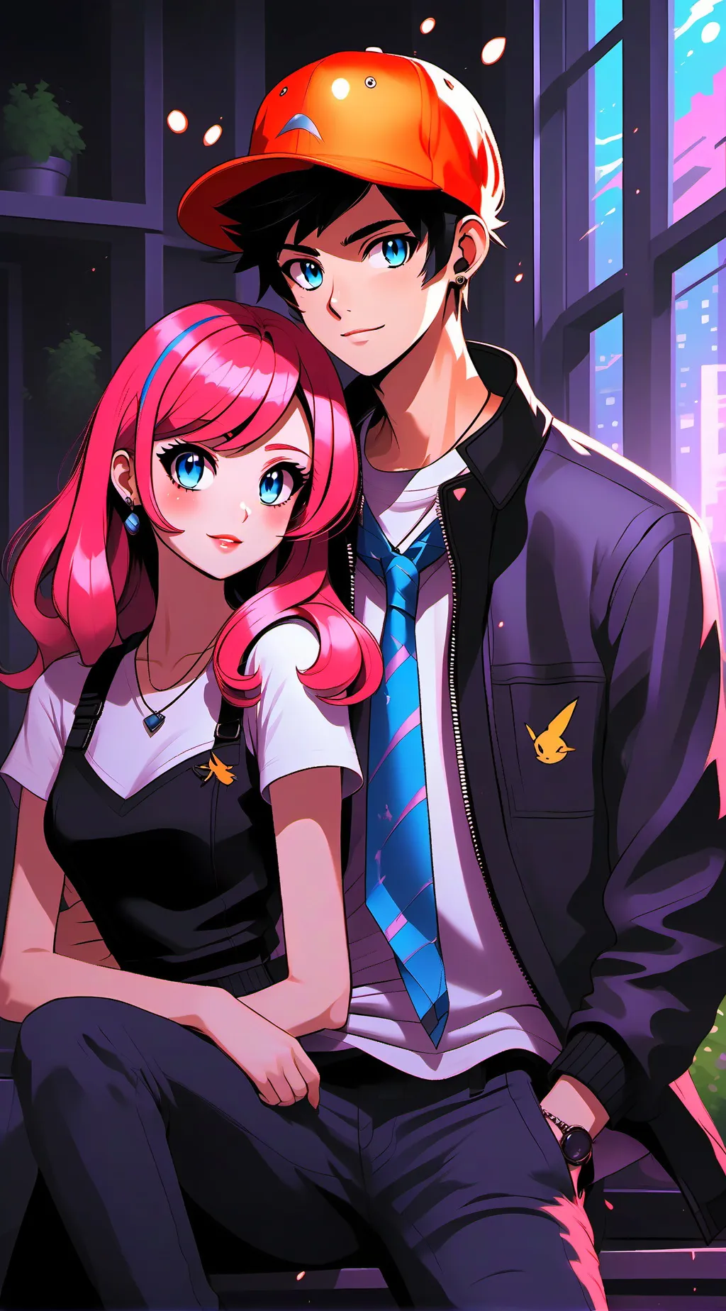 ai character: Zack⚾️ background