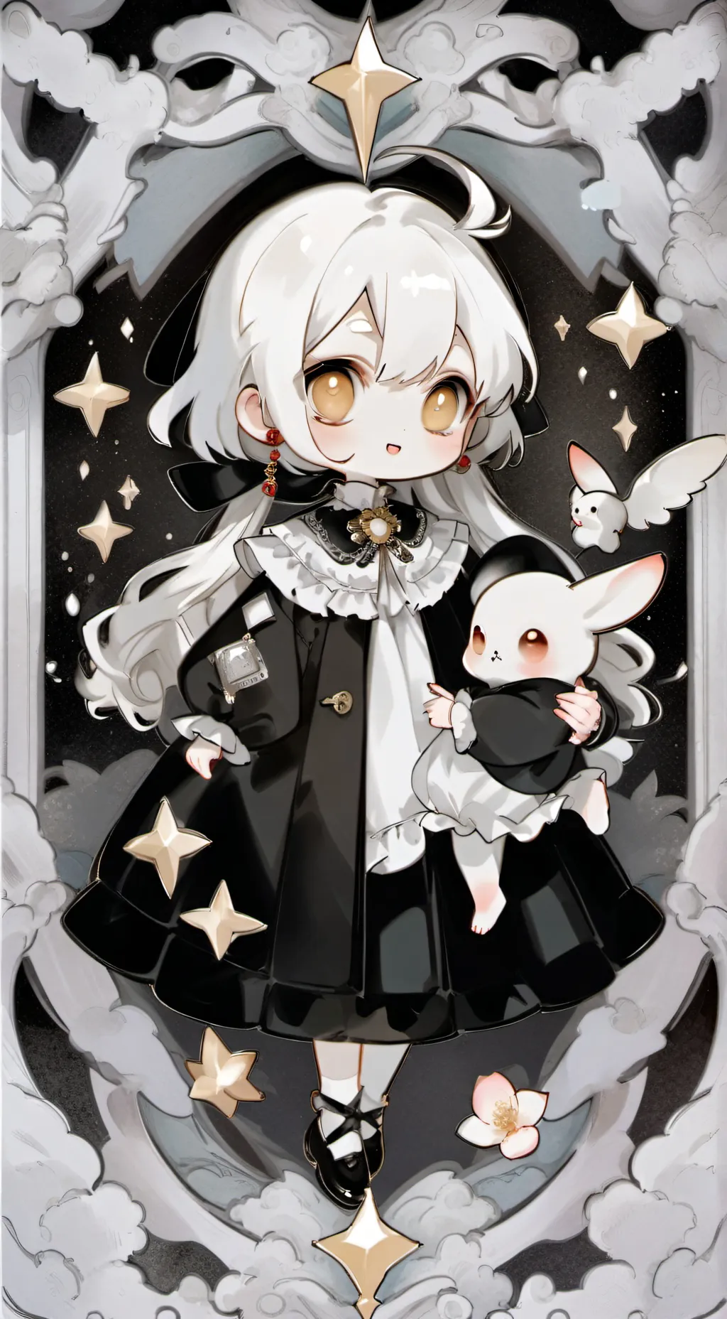 ai character: baby shelly🐚 background