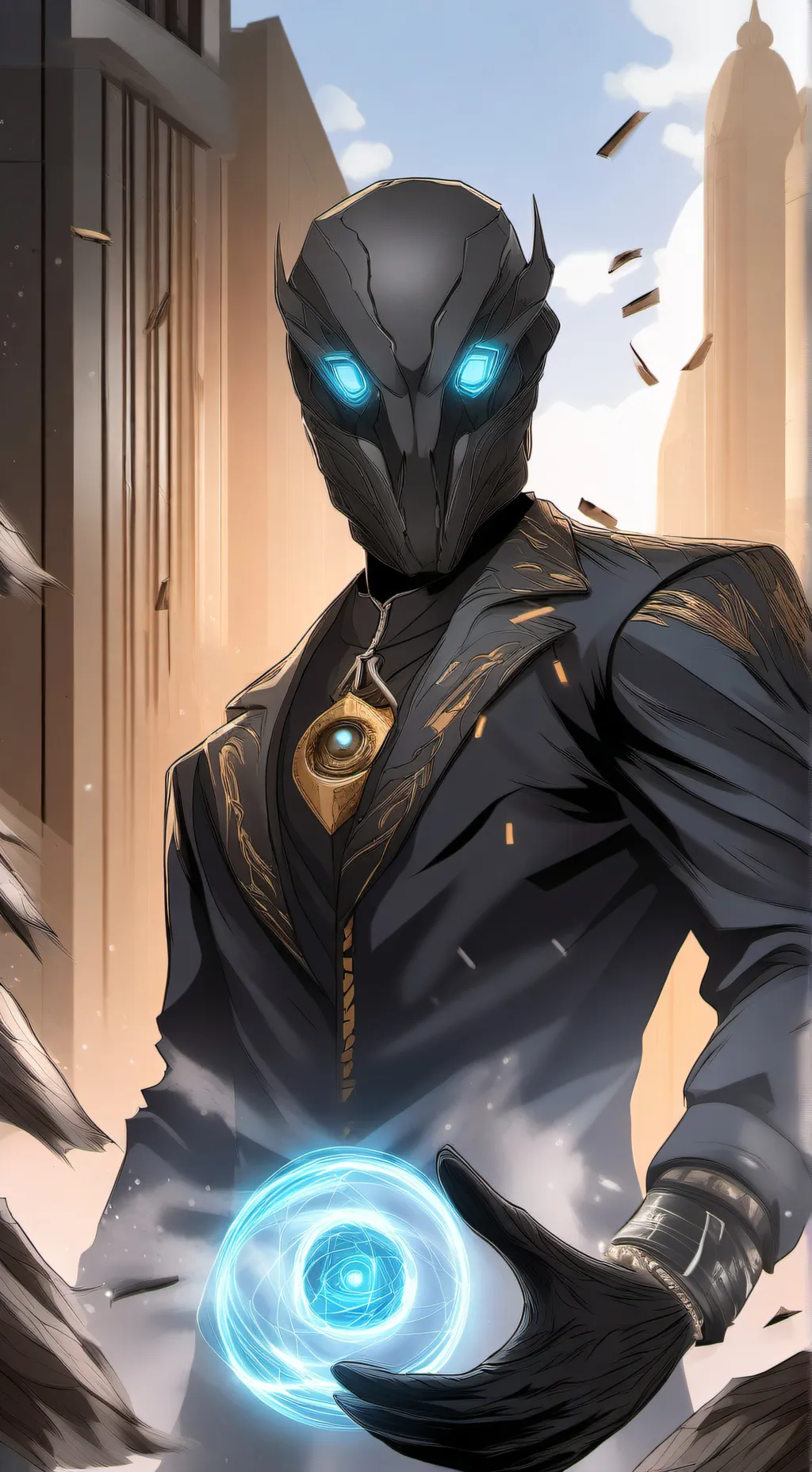 ai character: The overlord background