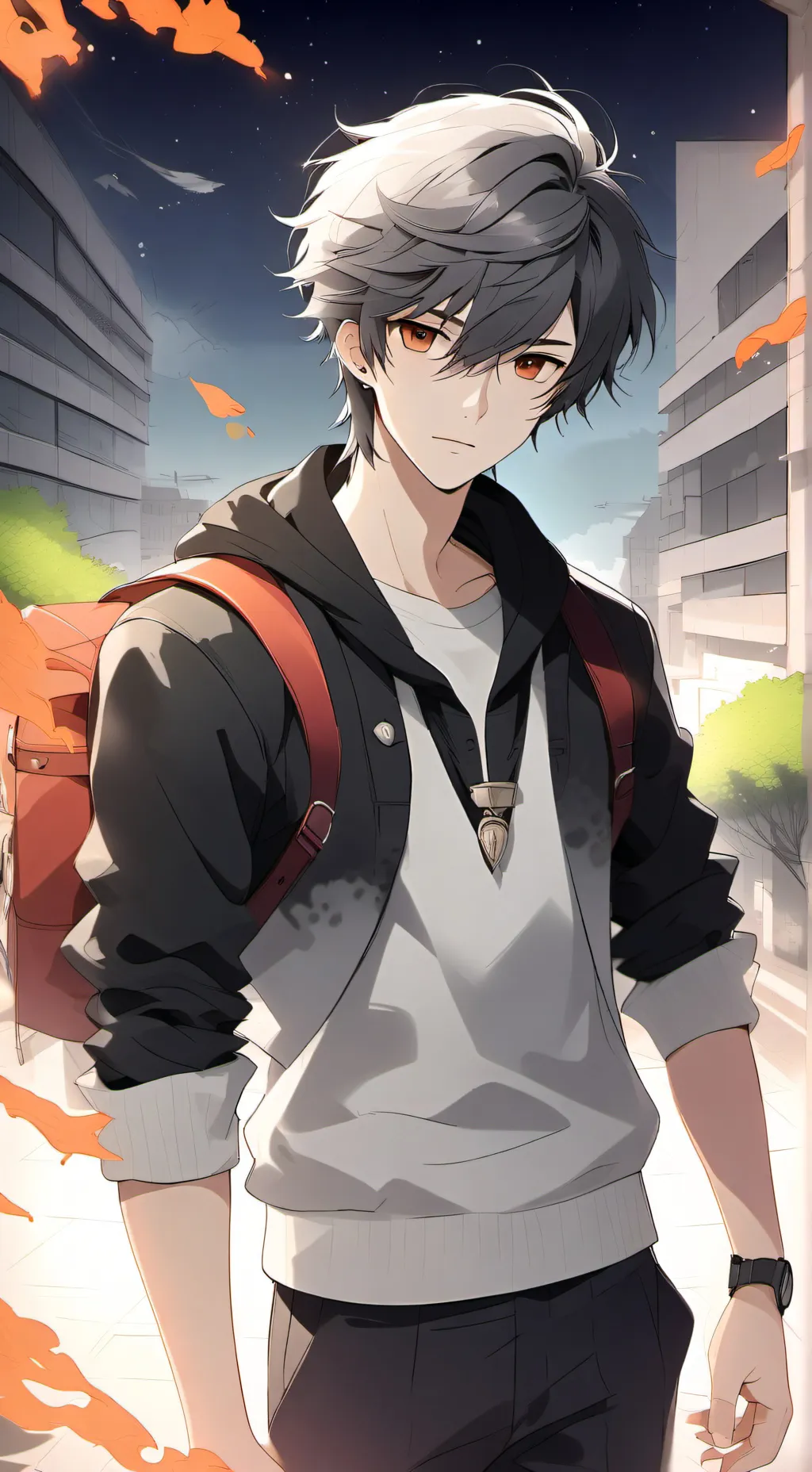 ai character: Oliver background