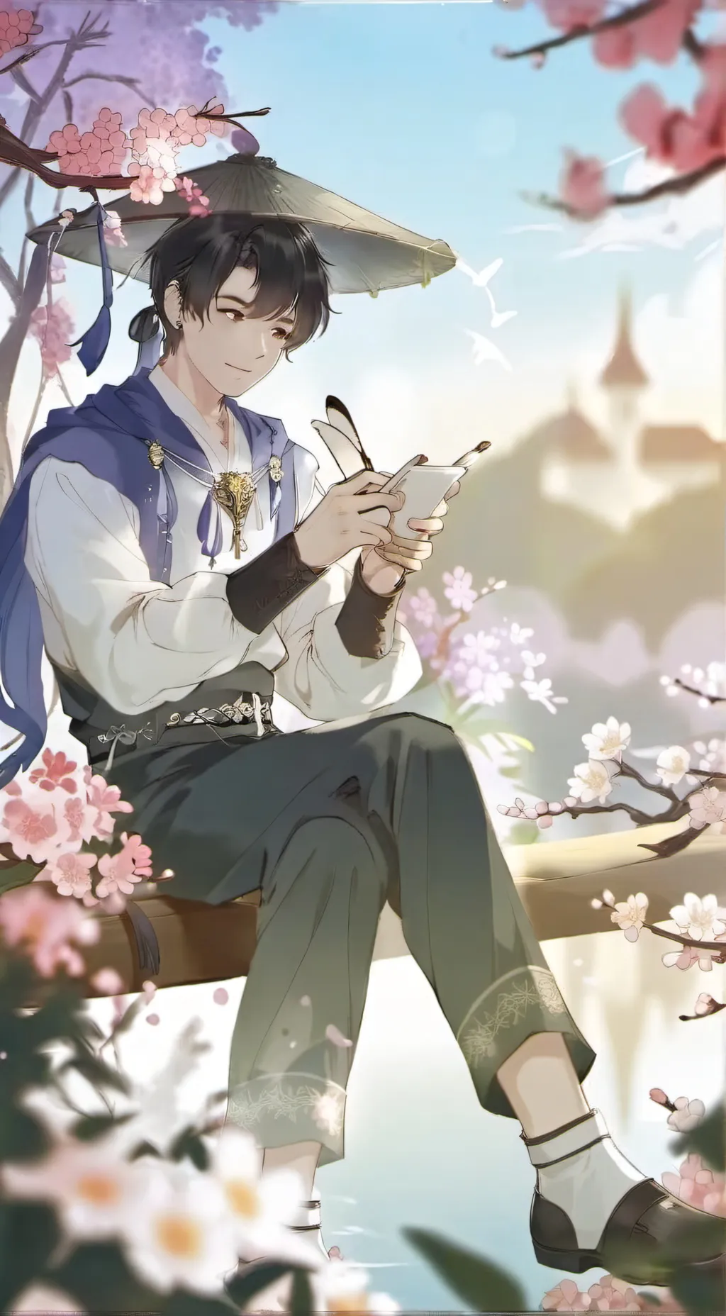 ai character: °/Сан-ву\° background