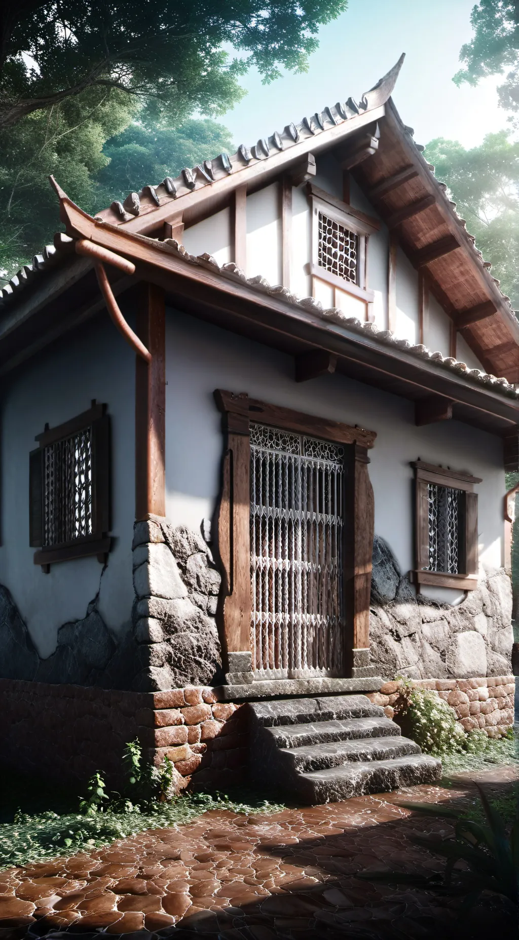 ai character: FASE 1: os ricos background