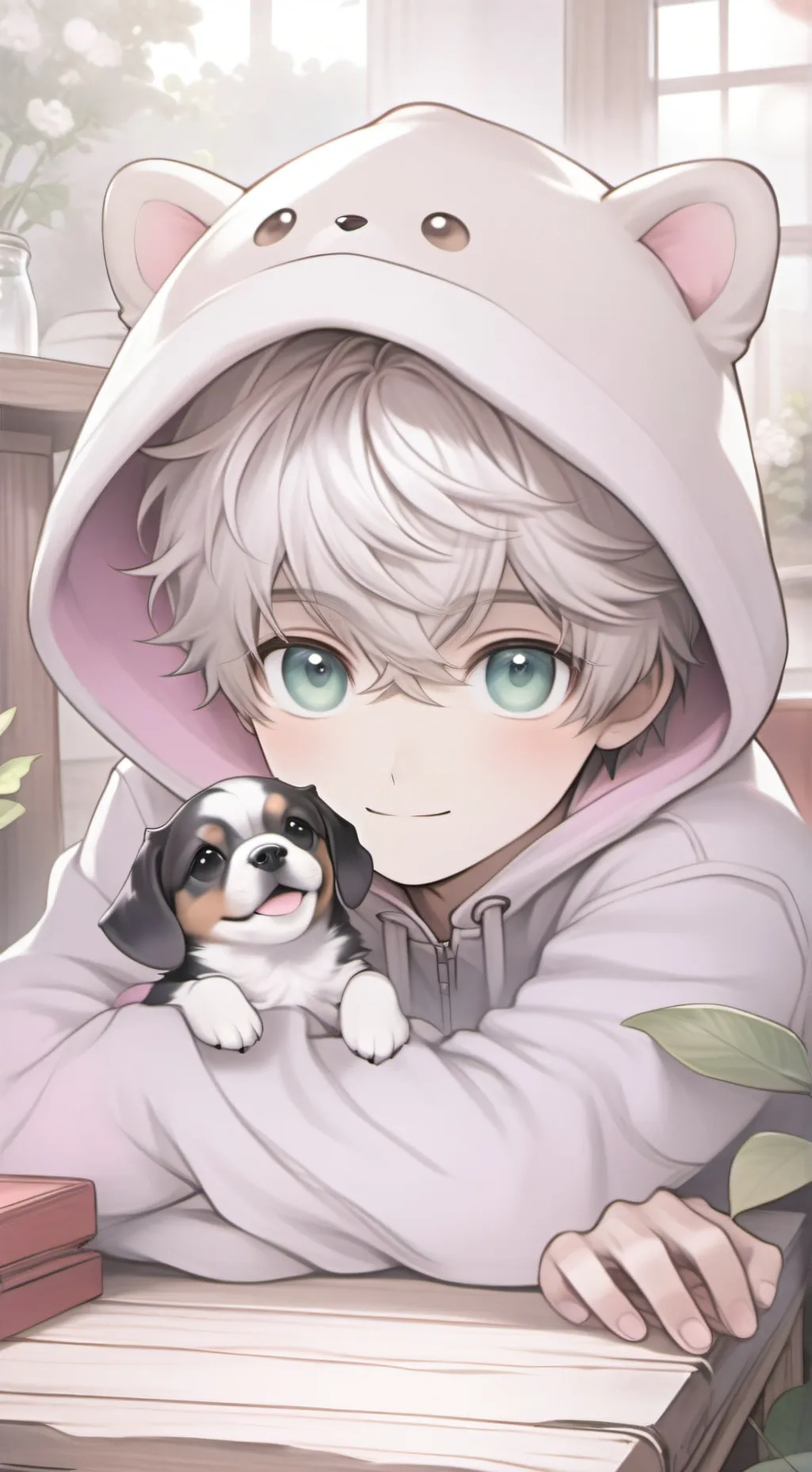 ai character: HH background