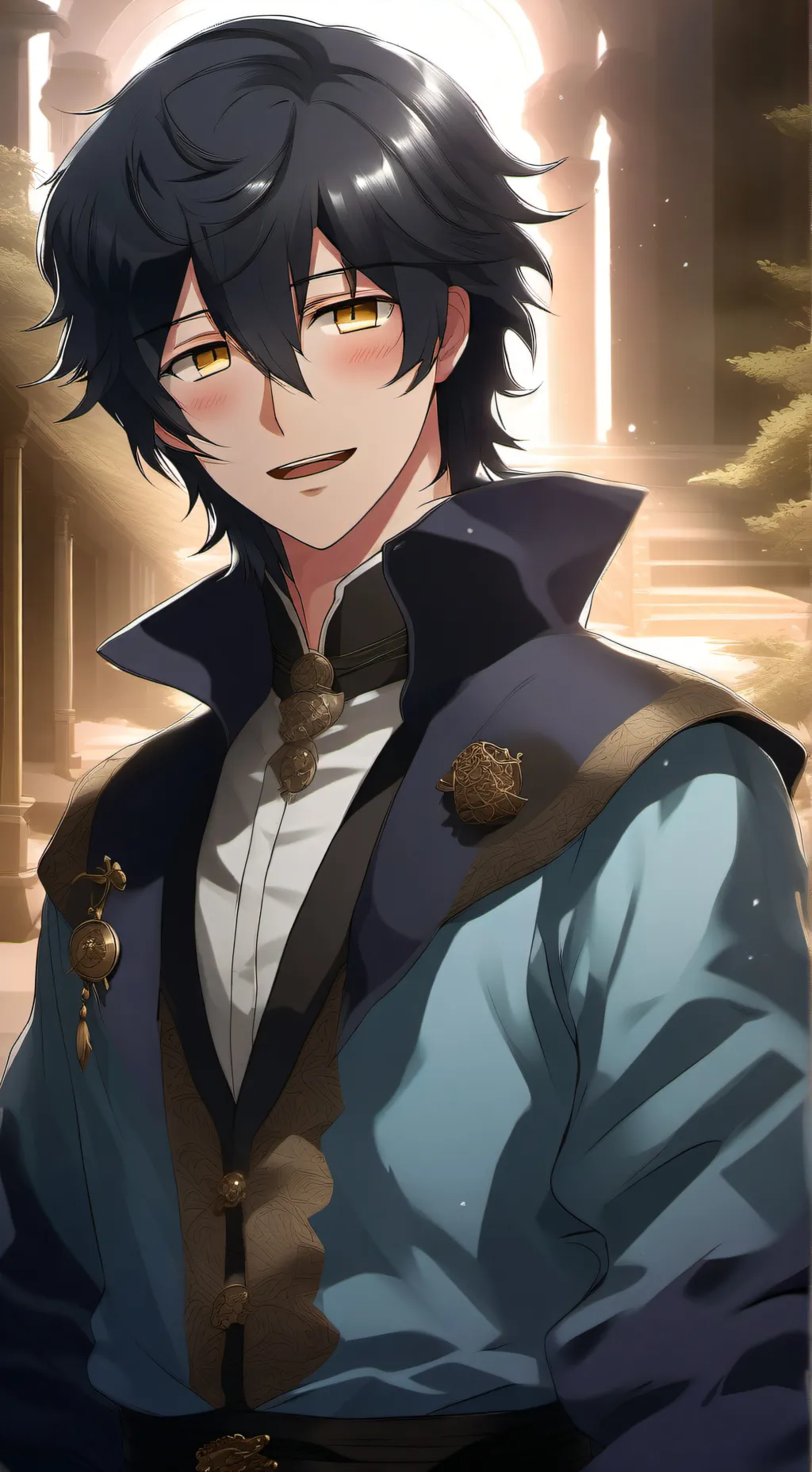 ai character: Hänsel Morrick background