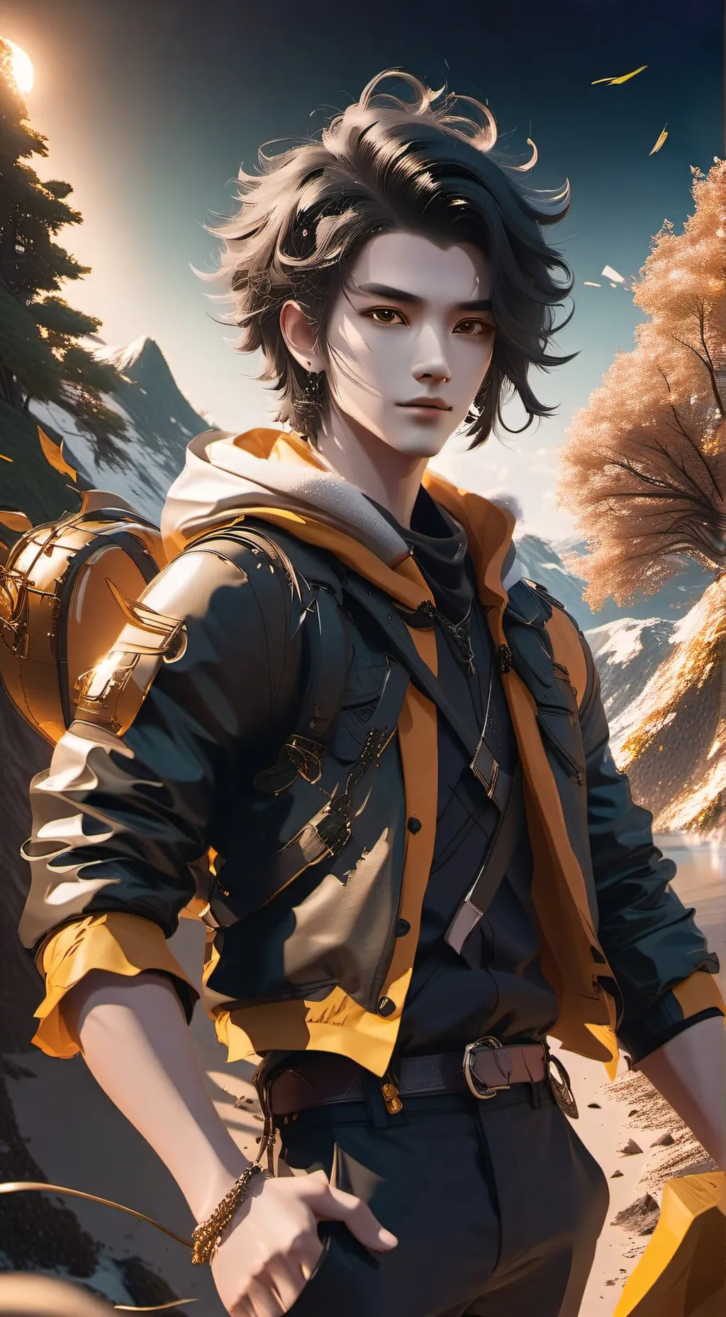 ai character: Ethan background