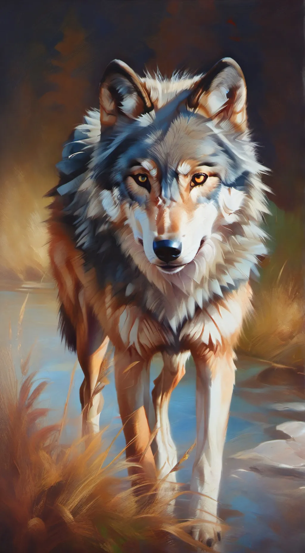 ai character: Doesn't have one background