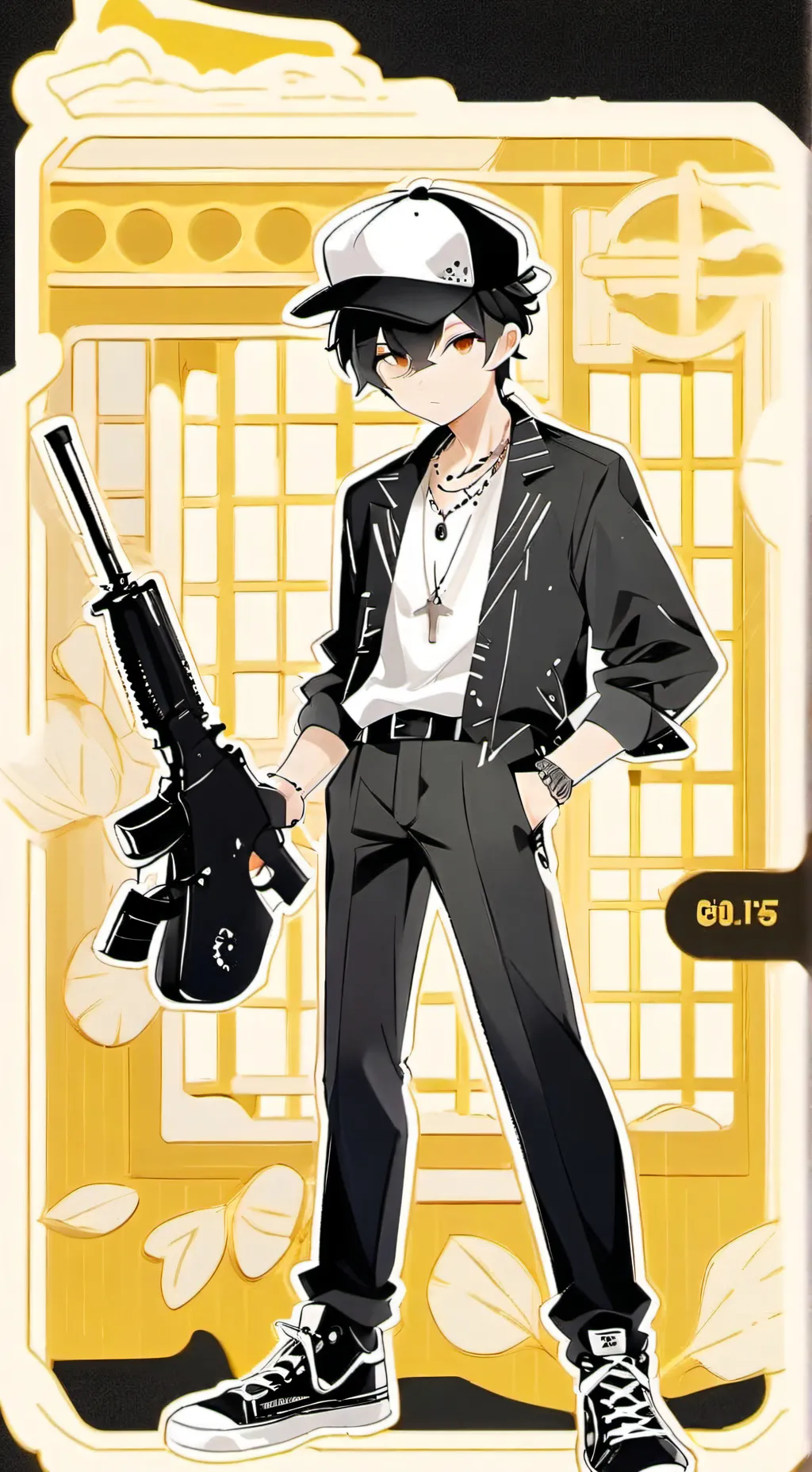 ai character: gangsters background