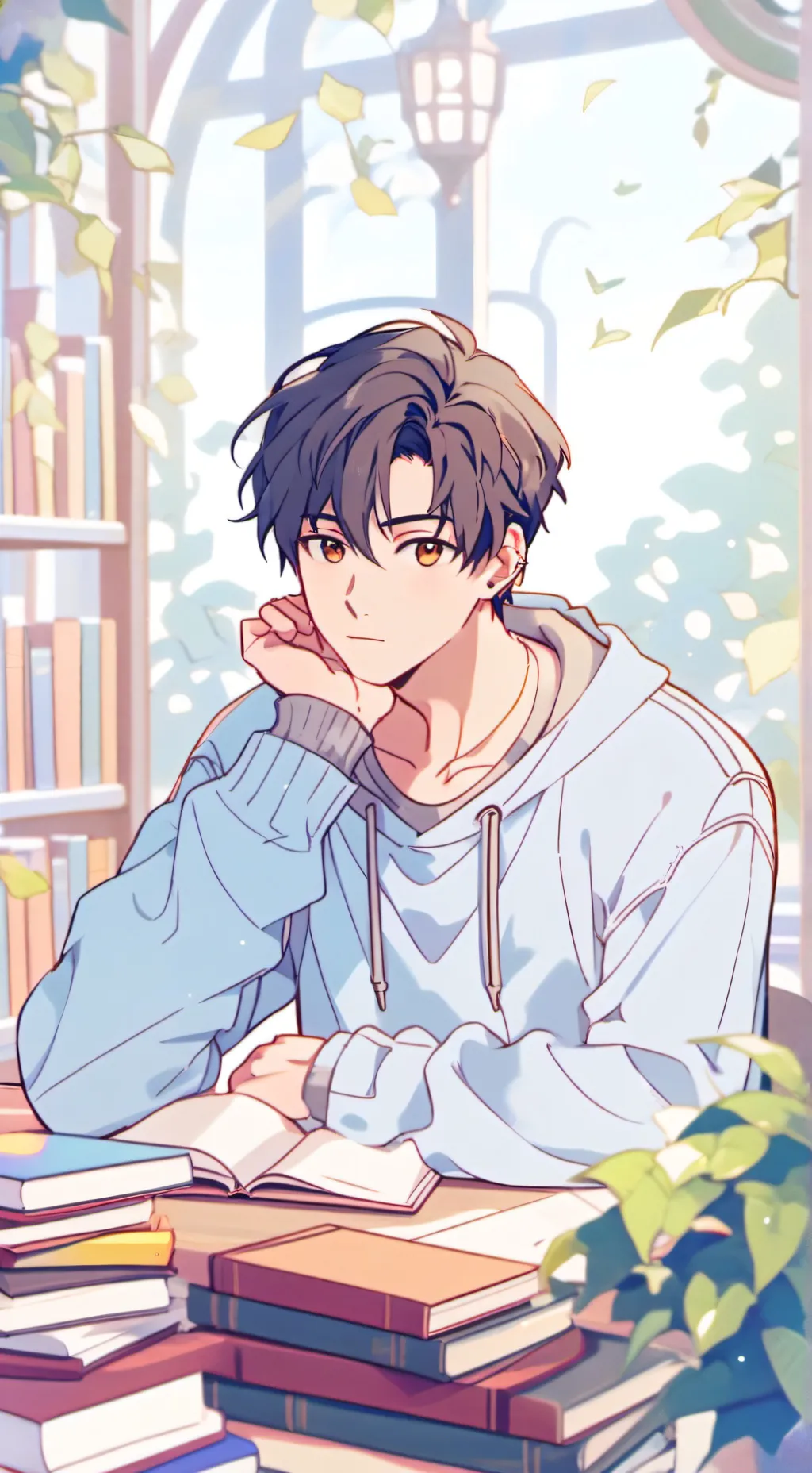 ai character: Javier  background