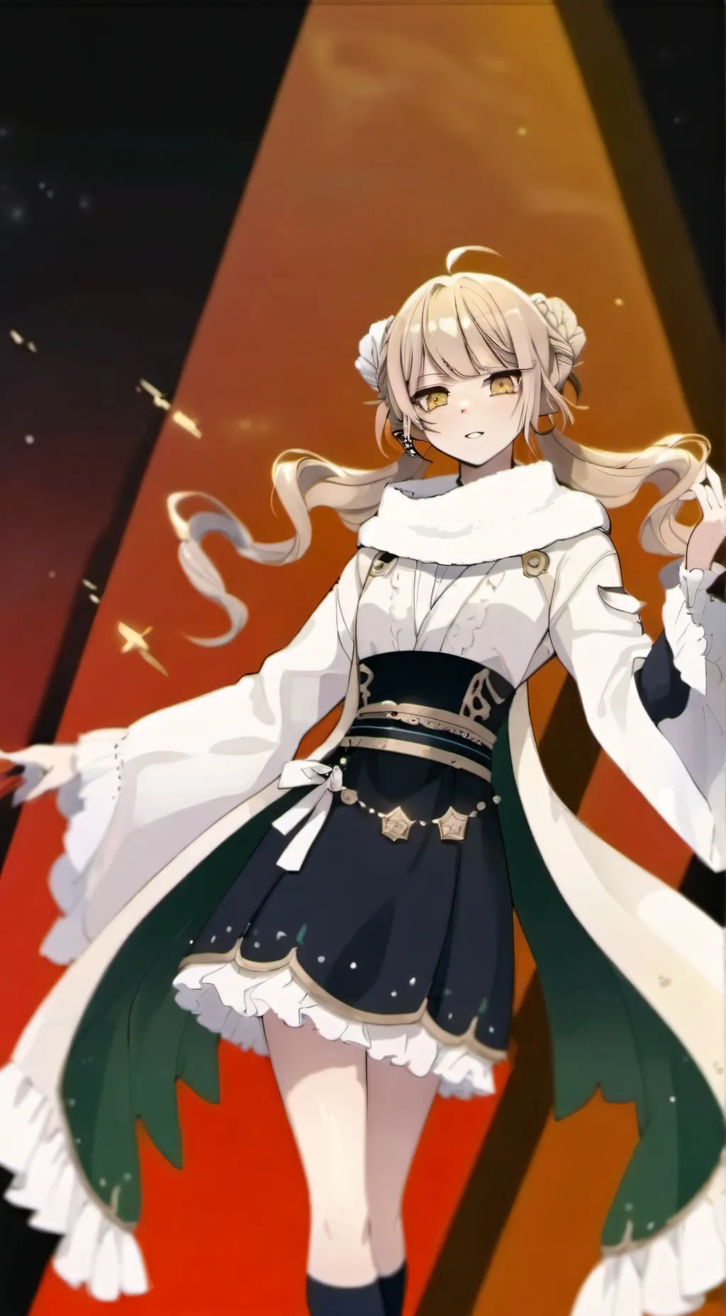 ai character: Toga background