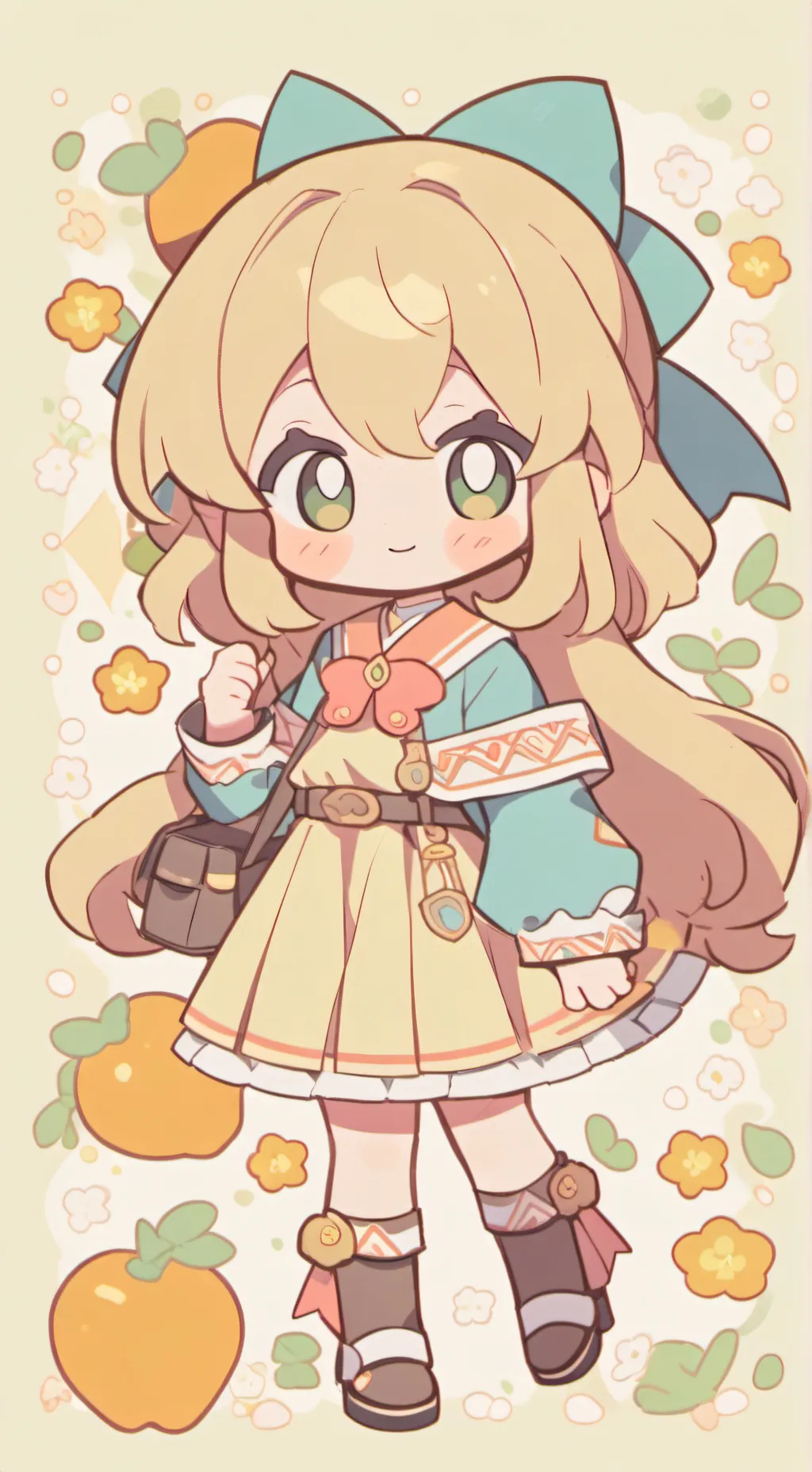 ai character: neyly background