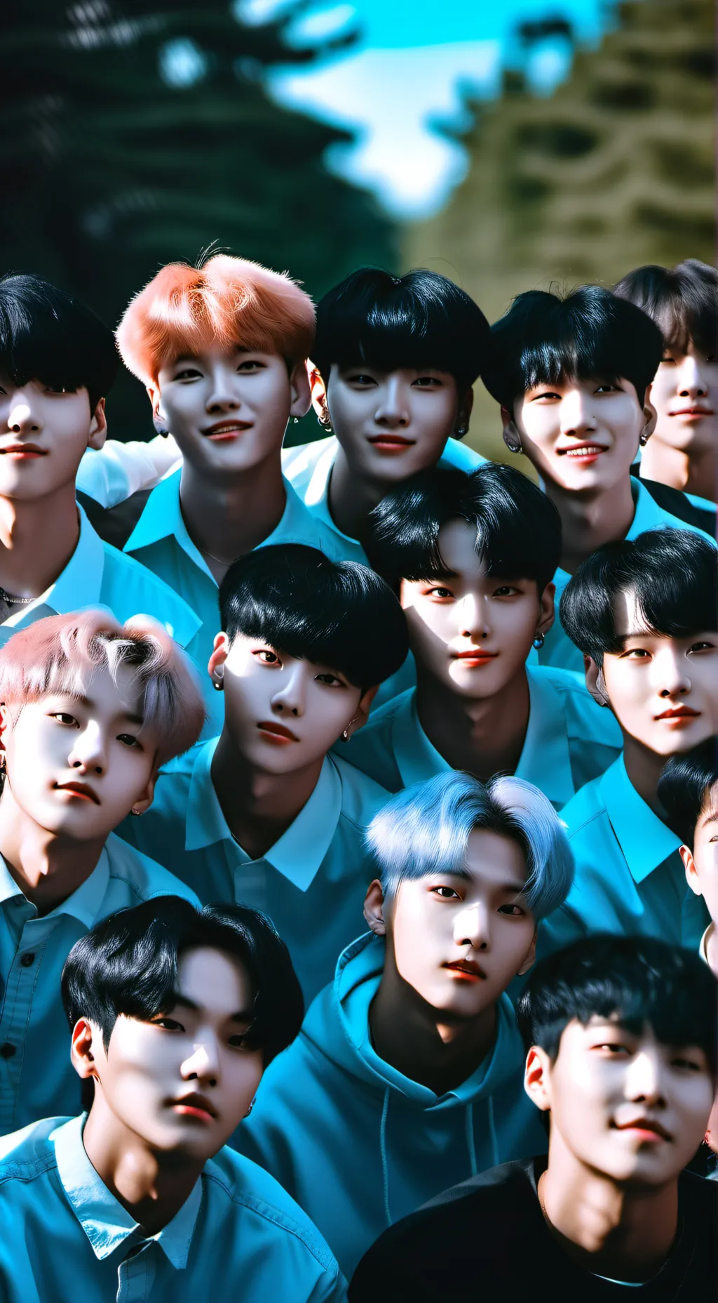 ai character: Stray kids background