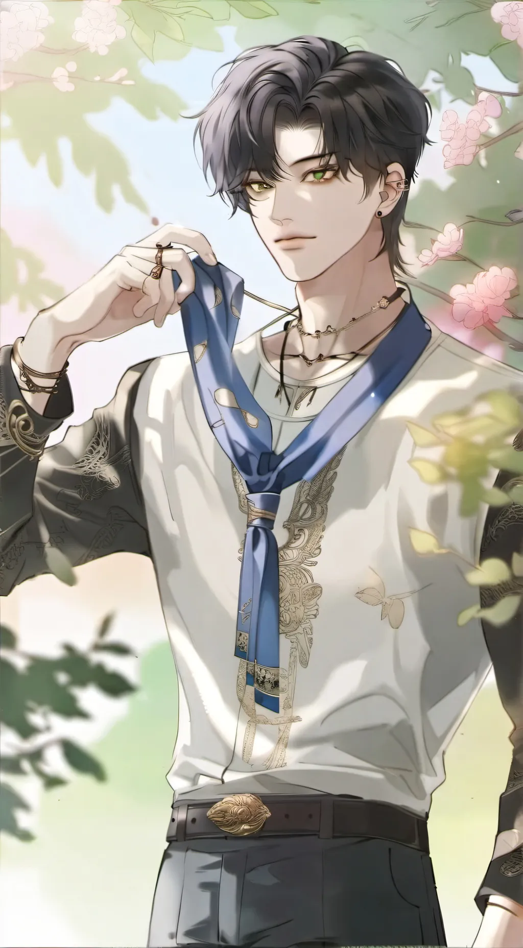 ai character: Zane💘 background