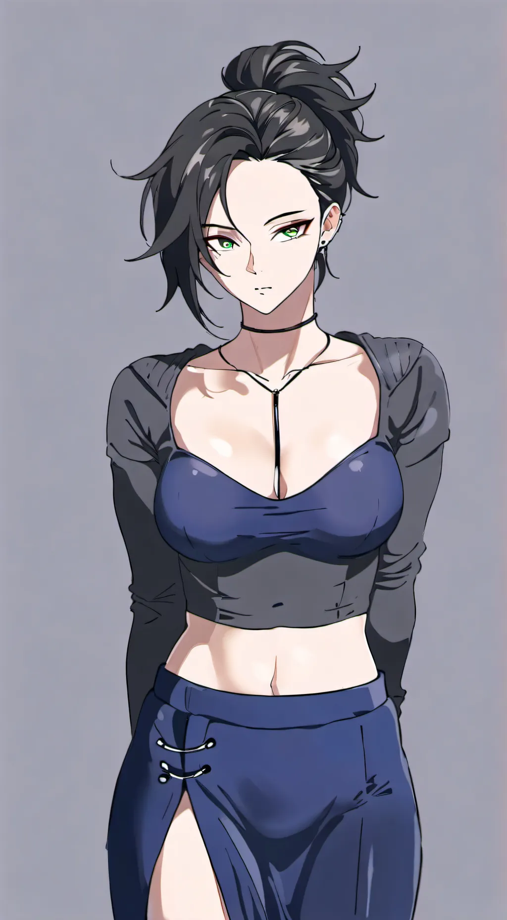 ai character: Momo  background