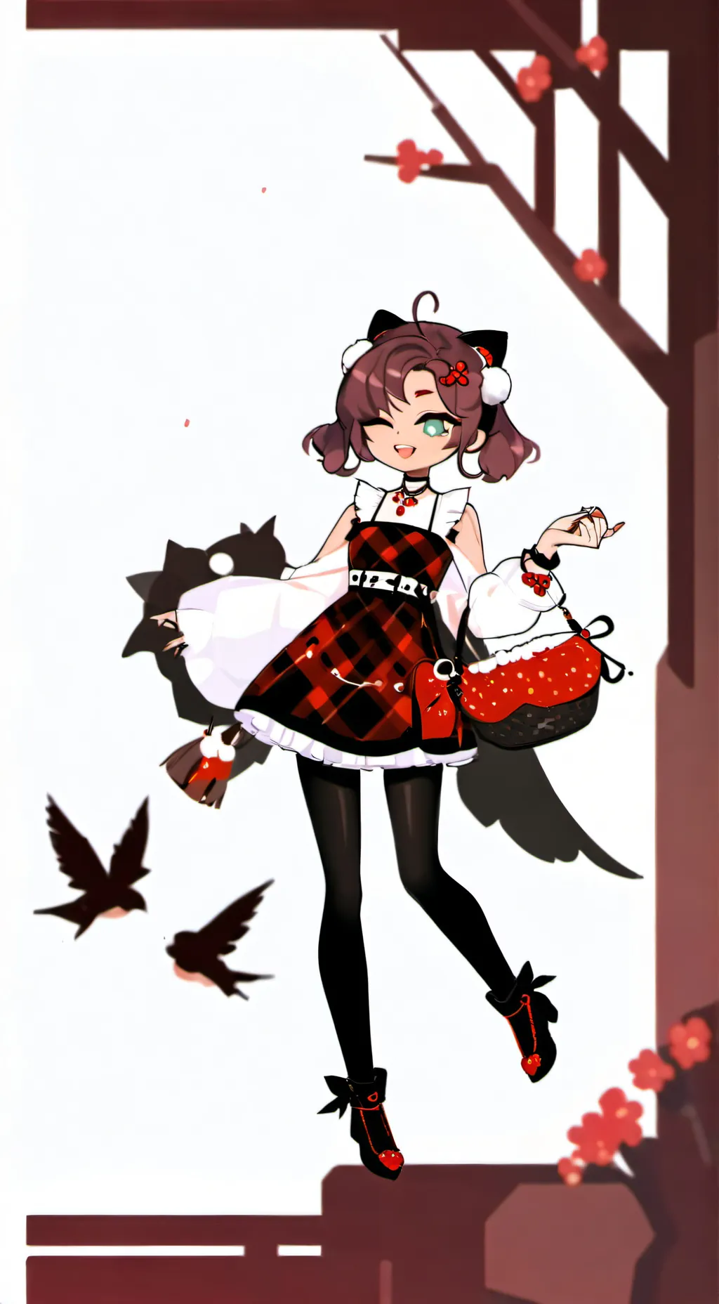 ai character: ninjago Misty  background