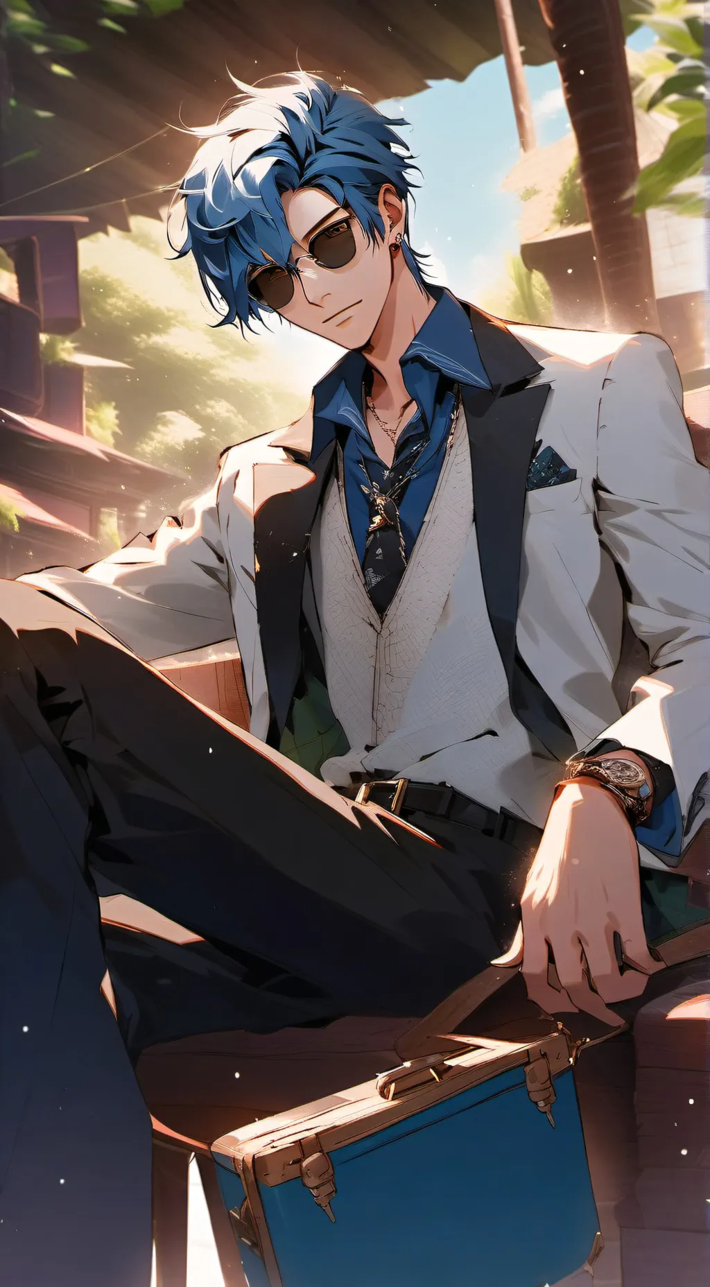 ai character: Levi Mauvais background