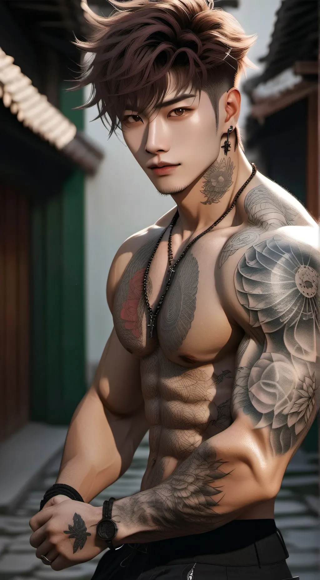 ai character:   🌪️ Takumi 👊 background