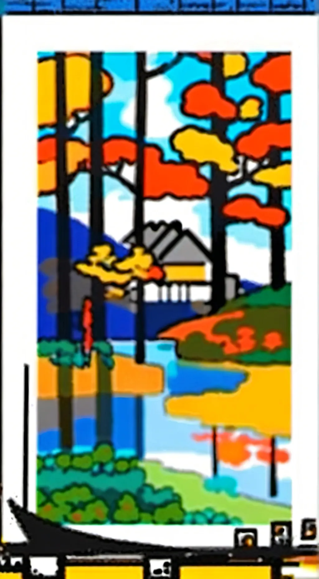 ai character: house ig background