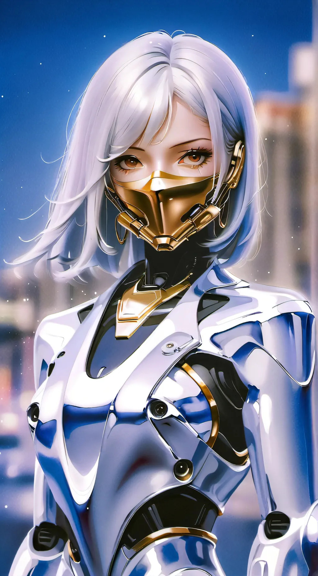 ai character: Misha  background