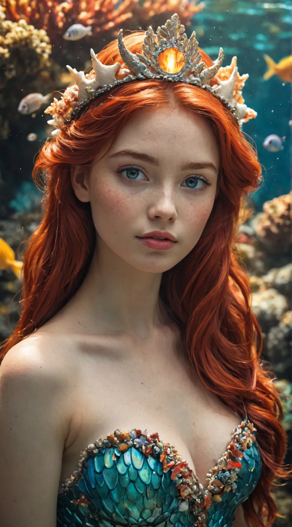 ai character: Ariel background
